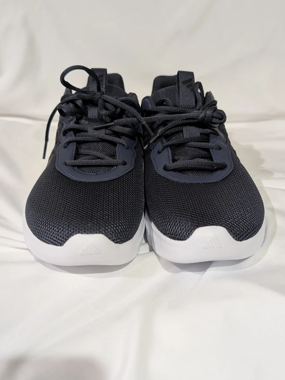 Adidas Men's Cloudfoam Flex Lace-Up Sneakers - Navy/Black